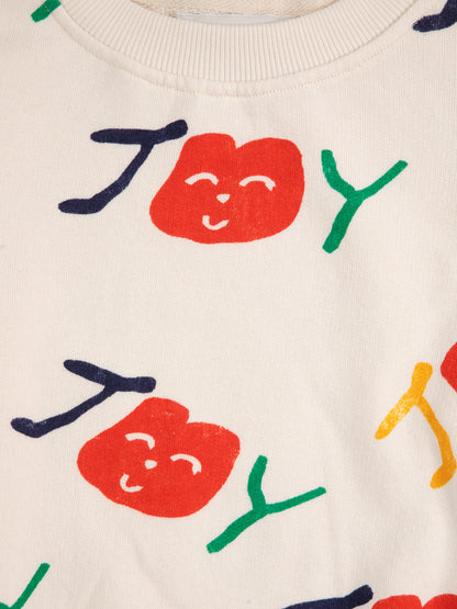 Bobo Choses SMILING ALLOVER sweatshirt offwhite