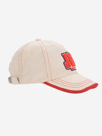 Bobo Choses JOY patch cotton cap offwhite