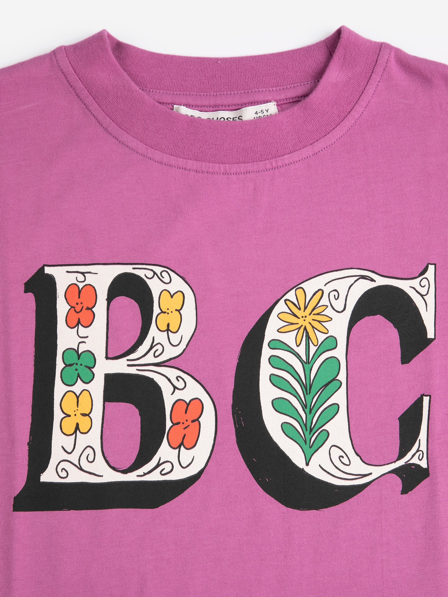 Bobo Choses Spring Letters T-shirt purple / 12-13Y