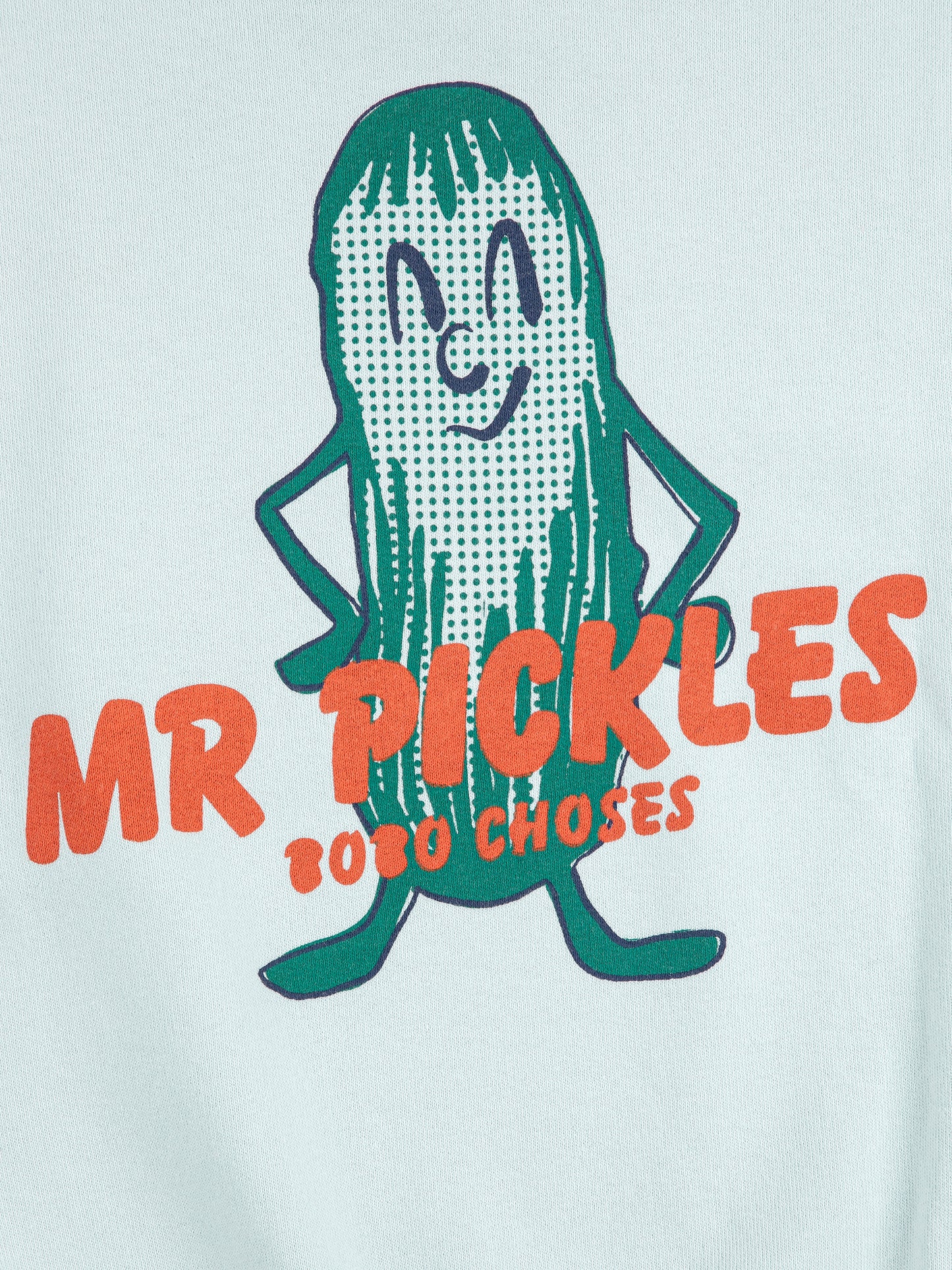 Bobo Choses Mr. Pickles sweatshirt light blue / 2-3Y