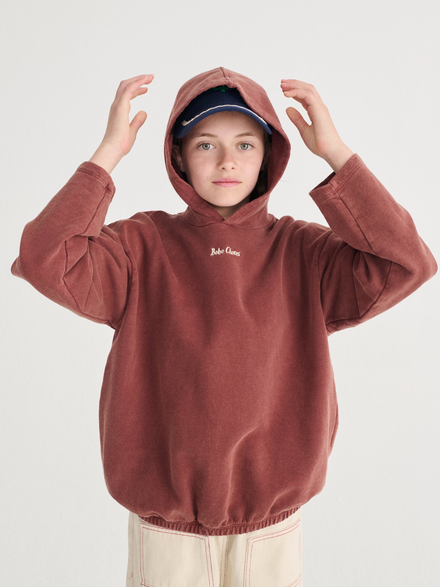 Bobo Choses hoodie brown