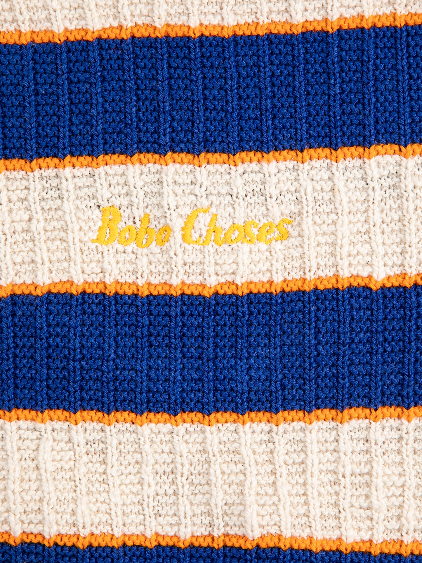 Bobo Choses STRIPED jumper blue