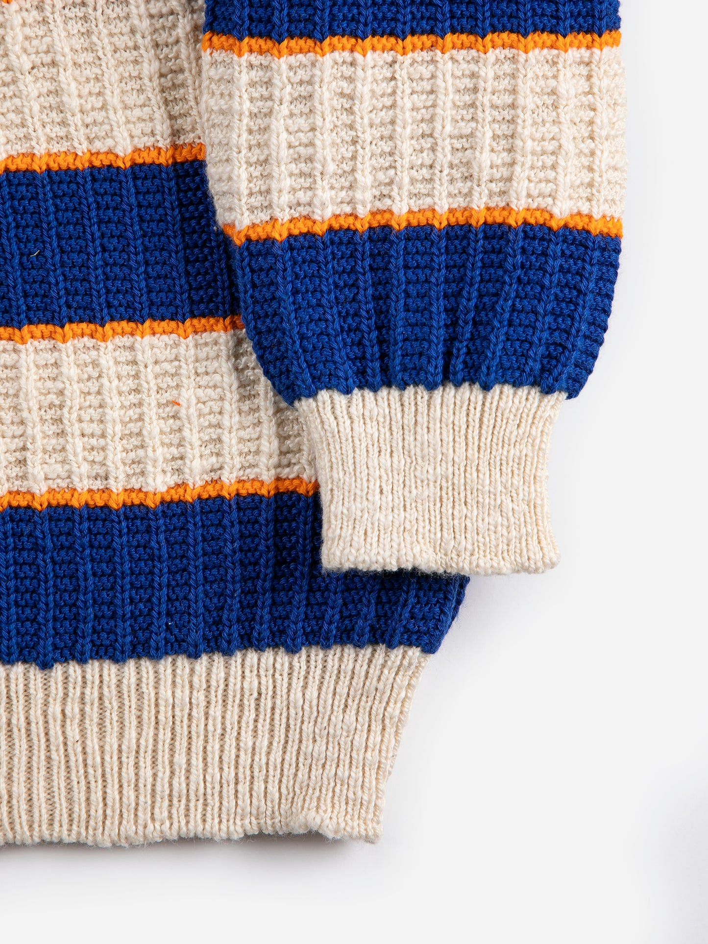 Bobo Choses STRIPED jumper blue