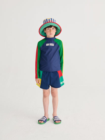 Bobo Choses COLOR BLOCK swim trunks