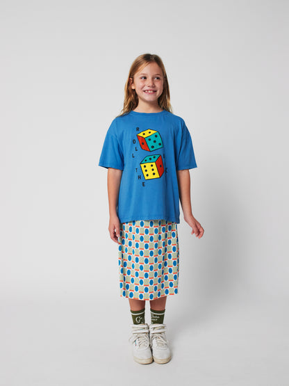 Bobo Choses ROLL THE DICE T-shirt blue