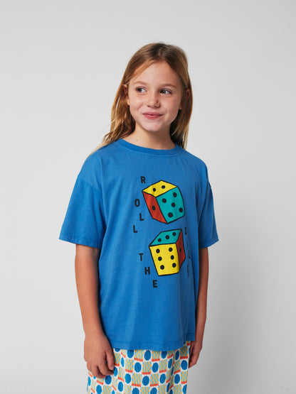 Bobo Choses ROLL THE DICE T-shirt blue