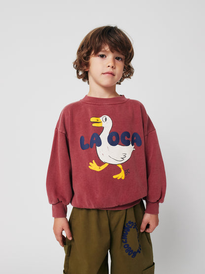 Bobo Choses LA OCA sweatshirt brown / 4-5Y