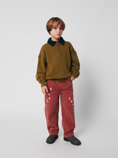 Bobo Choses POLO sweatshirt khaki