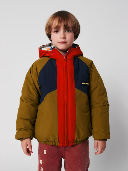 Bobo Choses reversible anorak DOGGY MATE allover