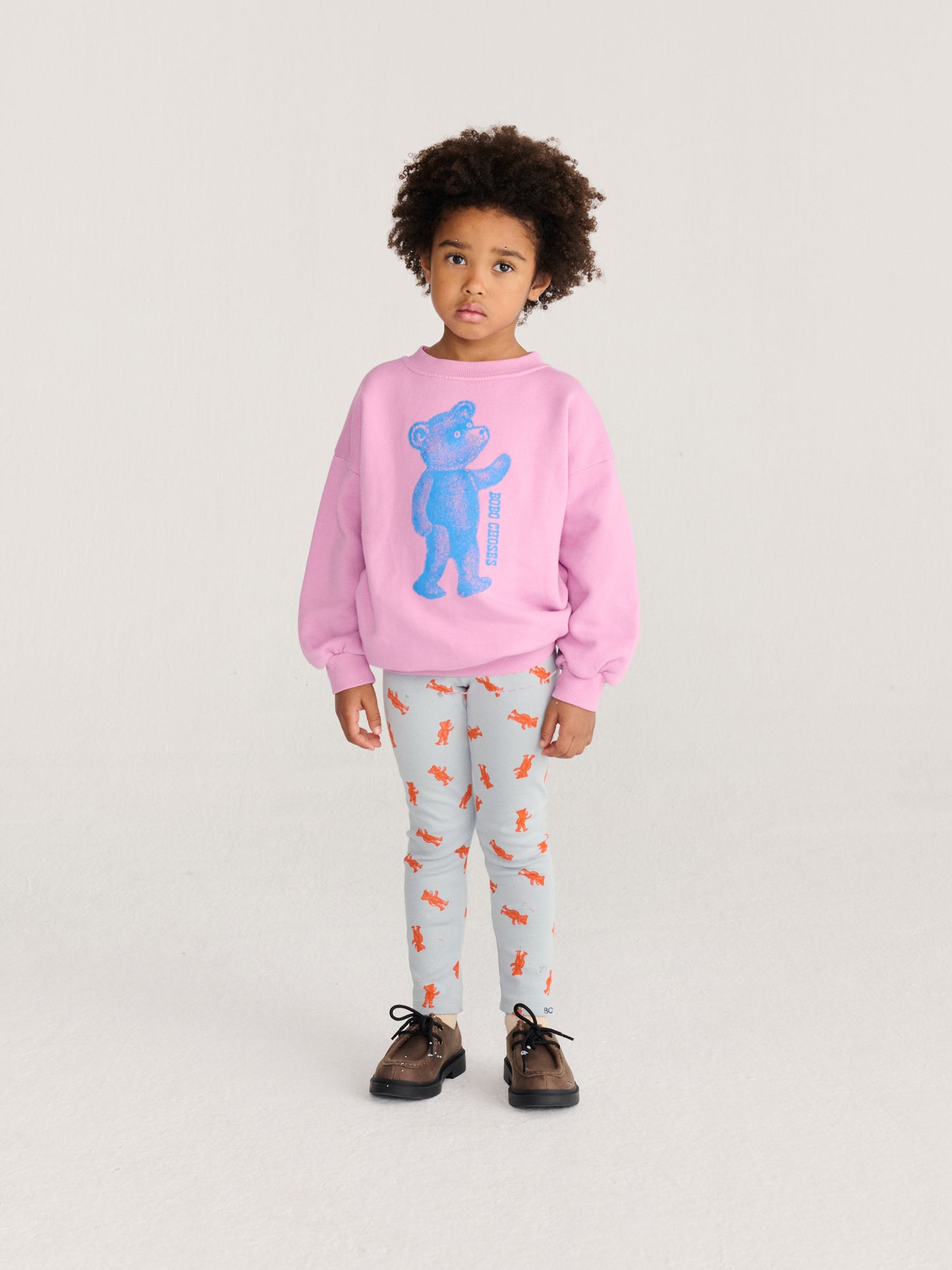 Bobo Choses Softpaw Monster sweatshirt pink