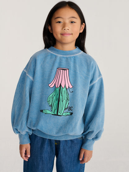 Bobo Choses Hidden Monster sweatshirt blue