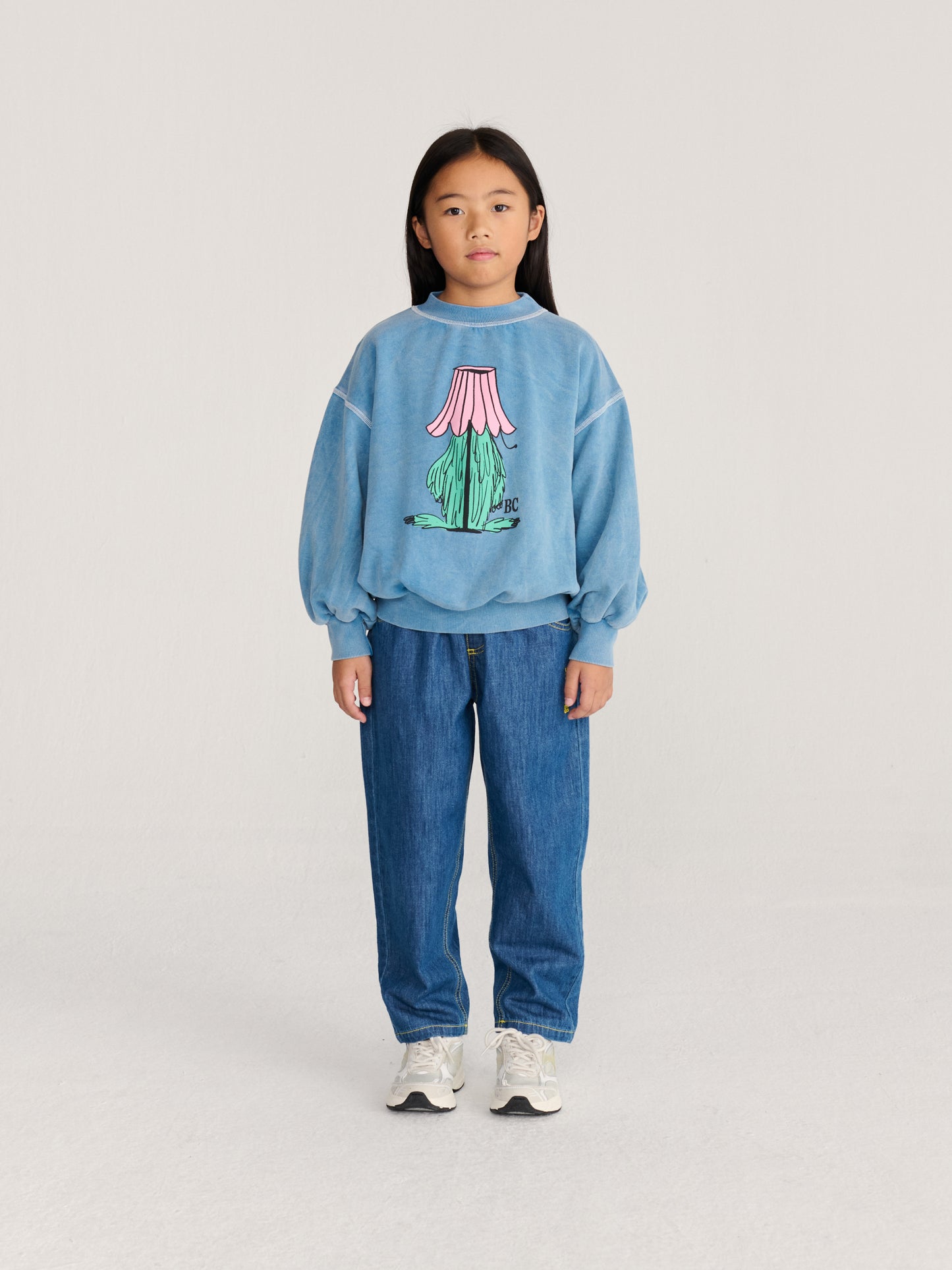 Bobo Choses Hidden Monster sweatshirt blue