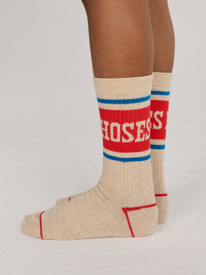 Bobo Choses Pop Long socks beige