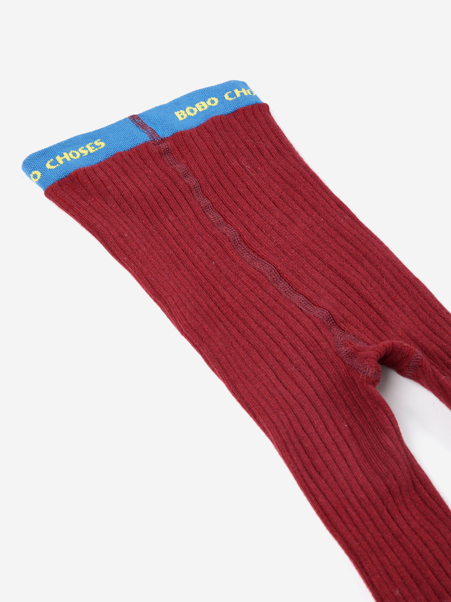 Bobo Choses ribbed tights red