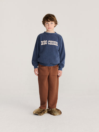 Bobo Choses Pop sweatshirt midnight blue