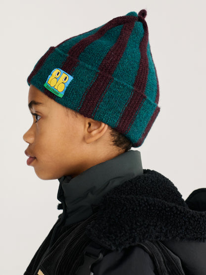 Bobo Choses Booo Bo Choses tag knitted beanie