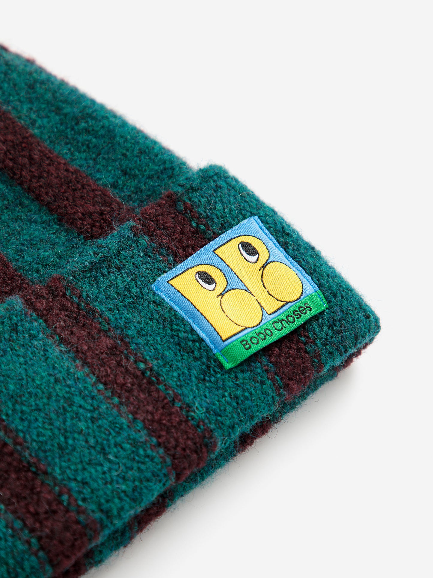Bobo Choses Booo Bo Choses tag knitted beanie