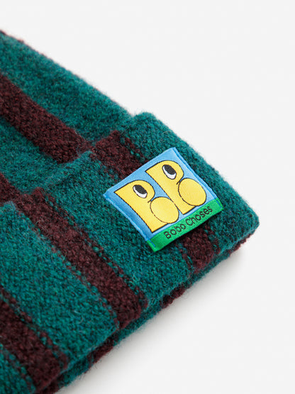 Bobo Choses Booo Bo Choses tag knitted beanie