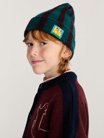 Bobo Choses Booo Bo Choses tag knitted beanie