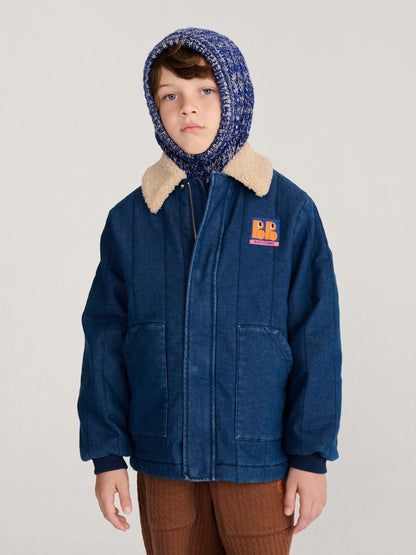 Bobo Choses Knitted balaclava navy blue