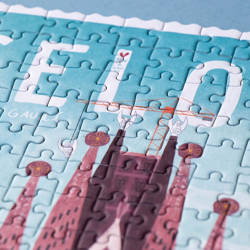 Londji Puzzle cube BARCELONA GAUDI