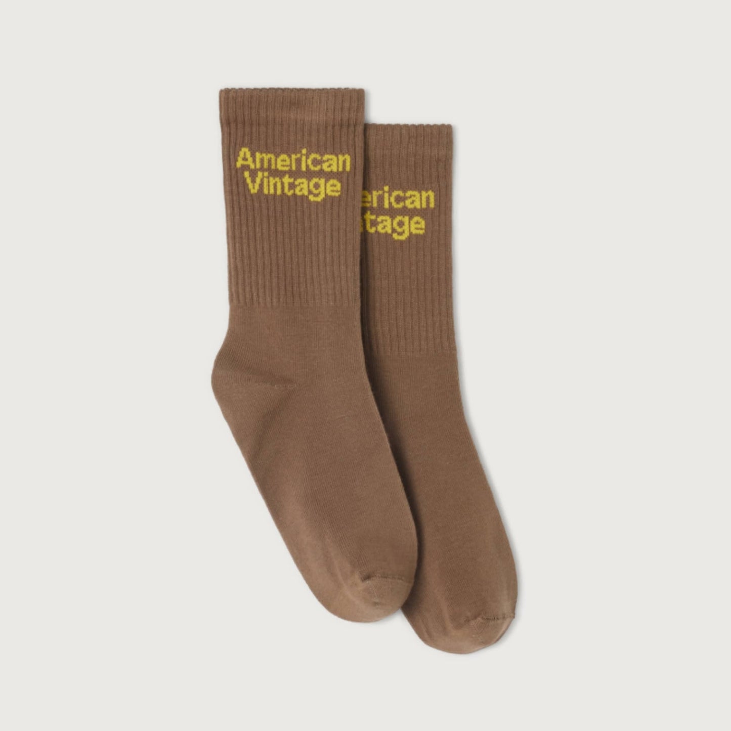American Vintage Kids Clypsun socks brun
