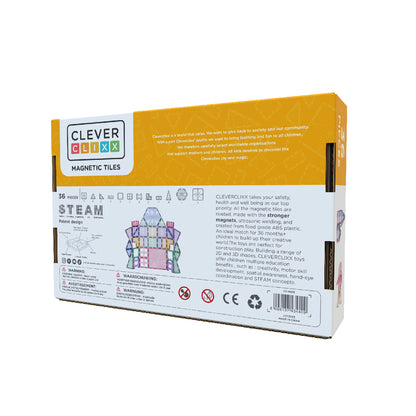 Cleverclixx Petite Pack Pastel | 36 Pieces