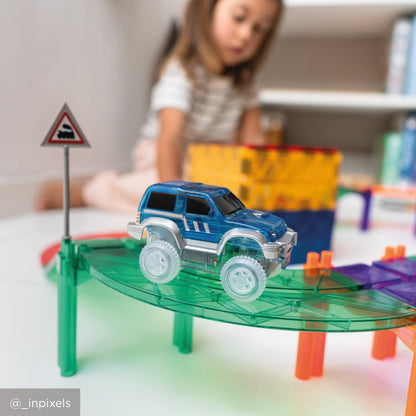Cleverclixx Race Track Car Red