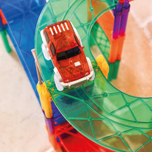 Cleverclixx Race Track Car Red