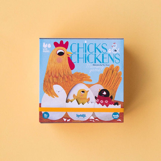 Londji Memo game CHICKS & CHICKENS 3+