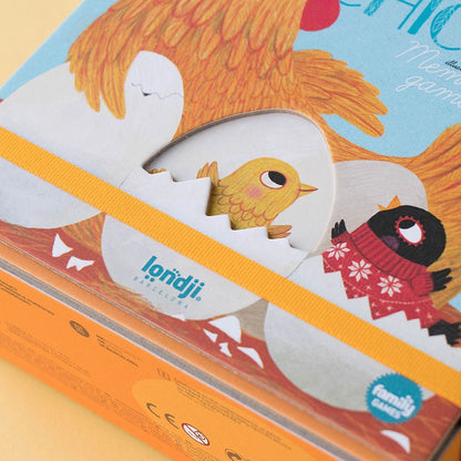 Londji Memo game CHICKS & CHICKENS 3+