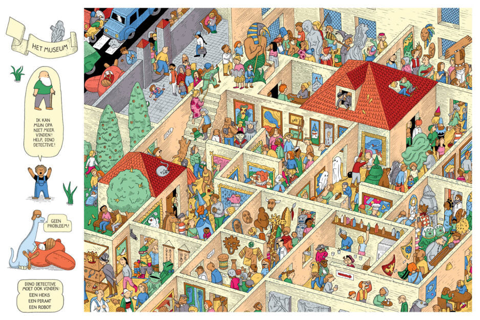 Dino detective - Sophie Guerrive