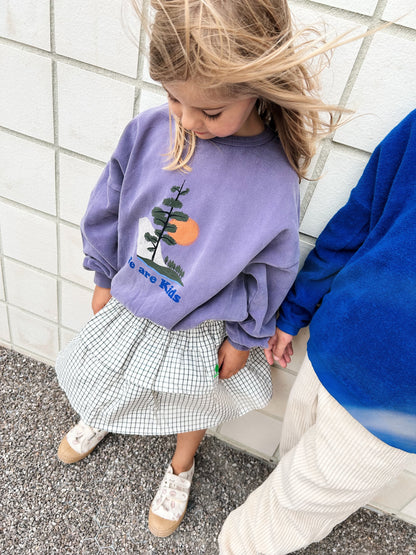 We Are Kids Jupe Leonie White and black CHECKS / 10-11Y