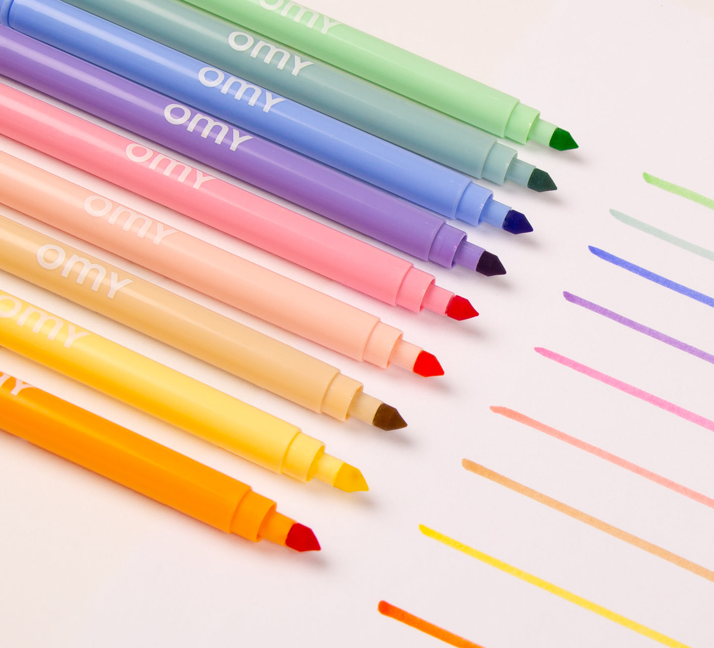 OMY set of 9 pastel markers
