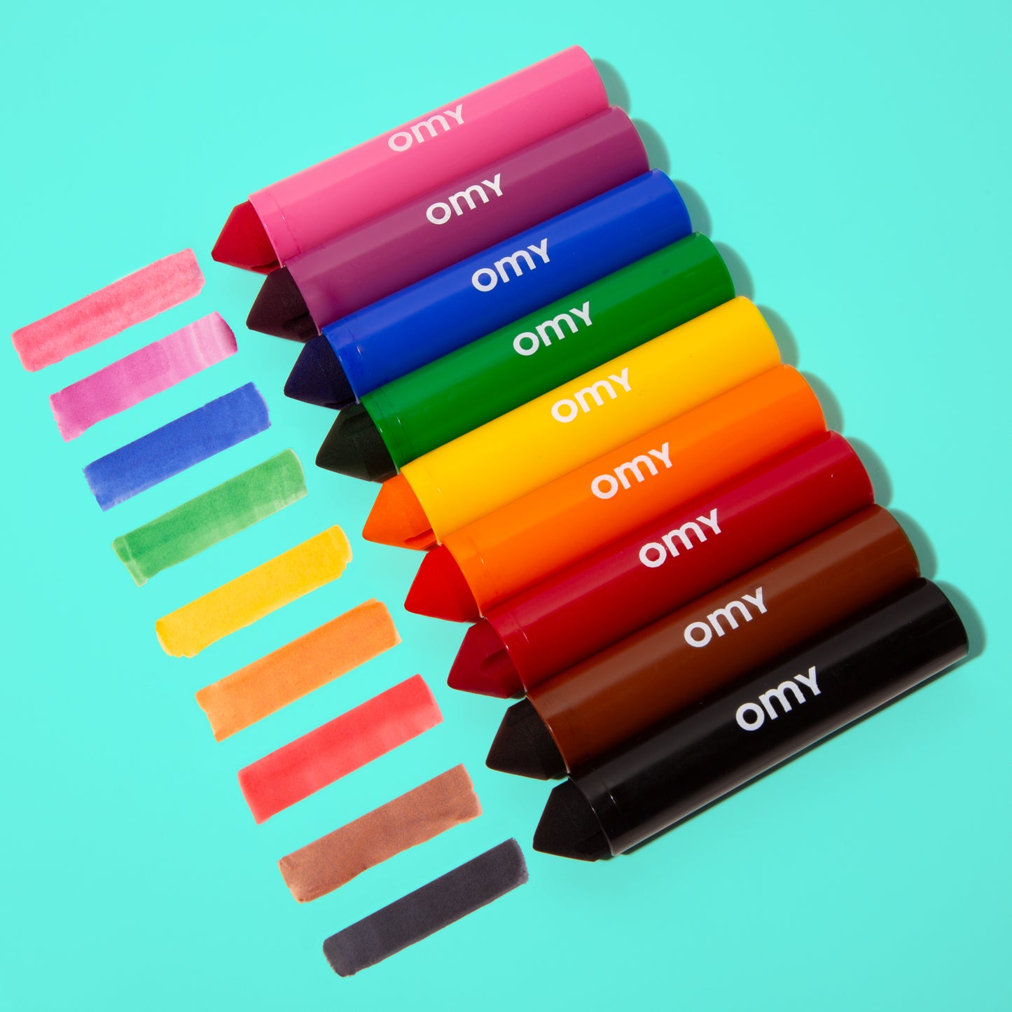 OMY set of 9 JUMBO markers