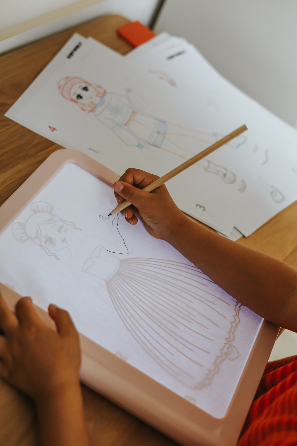 Kidywolf Kidydraw pro tablet pink