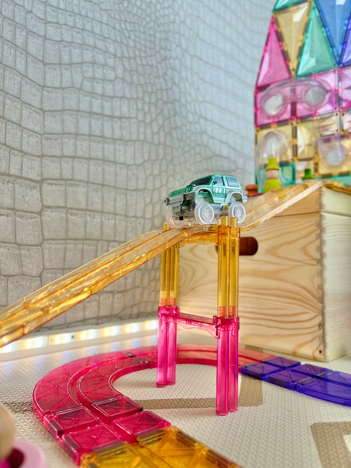 Cleverclixx Large Race Track Pastel I 80 pieces