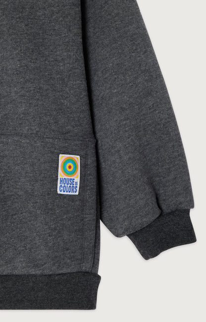 American Vintage Kids baptown sweat tenebre surteint