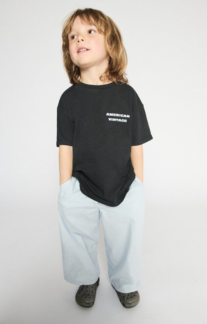 American Vintage Kids Fizvalley T-shirt black