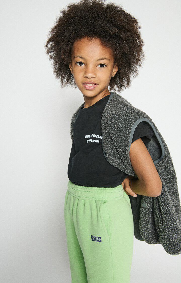 American Vintage Kids Fizvalley T-shirt black