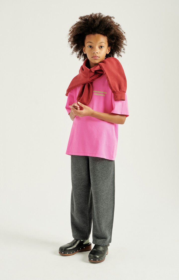American Vintage Kids Fizvalley T-shirt rose fluo / 13Y