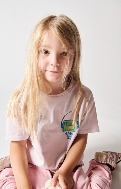 American Vintage Kids Fizvalley T-shirt gycline vintage