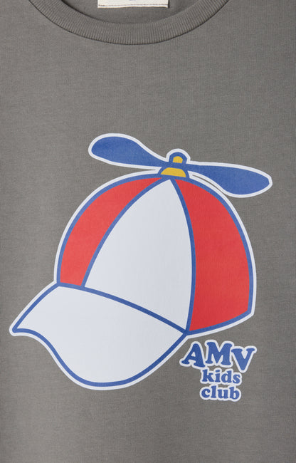 American Vintage Kids Fizvalley T-shirt souricette vintage