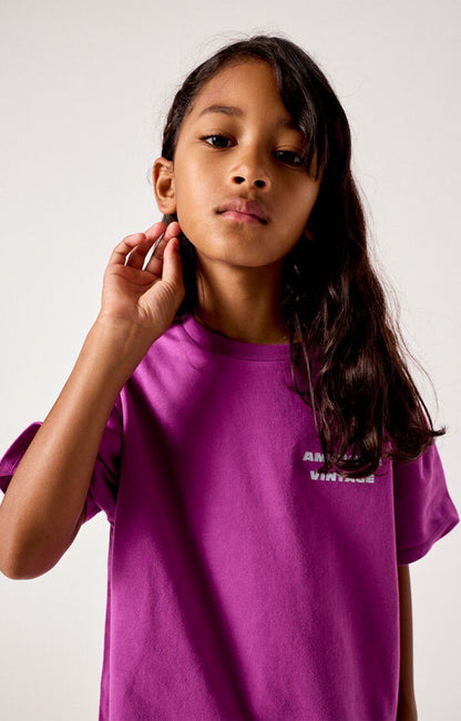 American Vintage Kids Fizvalley t-shirt vintage grape juice