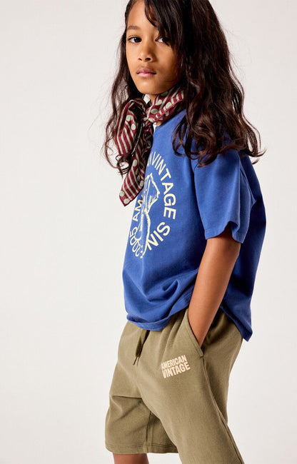 American Vintage Kids Fizvalley t-shirt ocean vintage