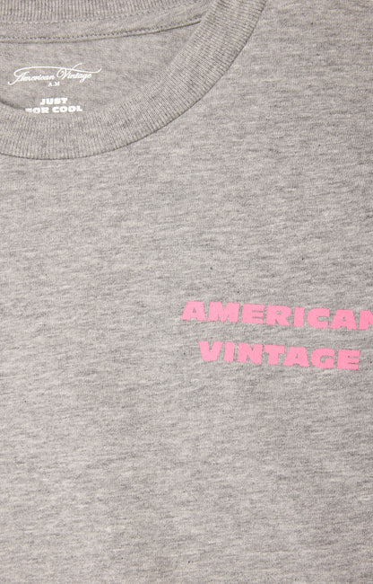 American Vintage Kids Fizvalley T-shirt heather grey grisch