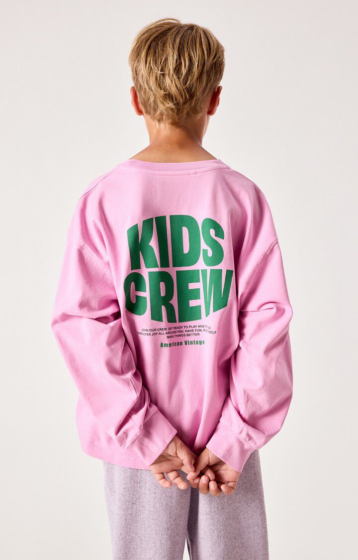 American Vintage Kids Fizvalley t-shirt cotton candy