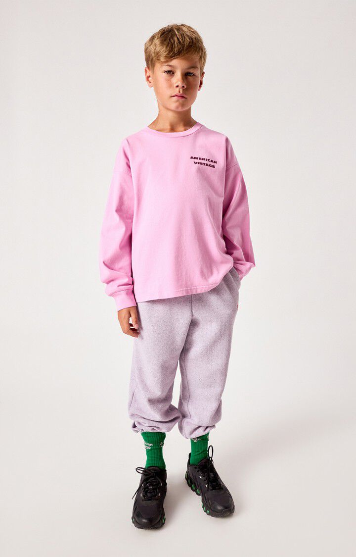 American Vintage Kids Fizvalley t-shirt cotton candy