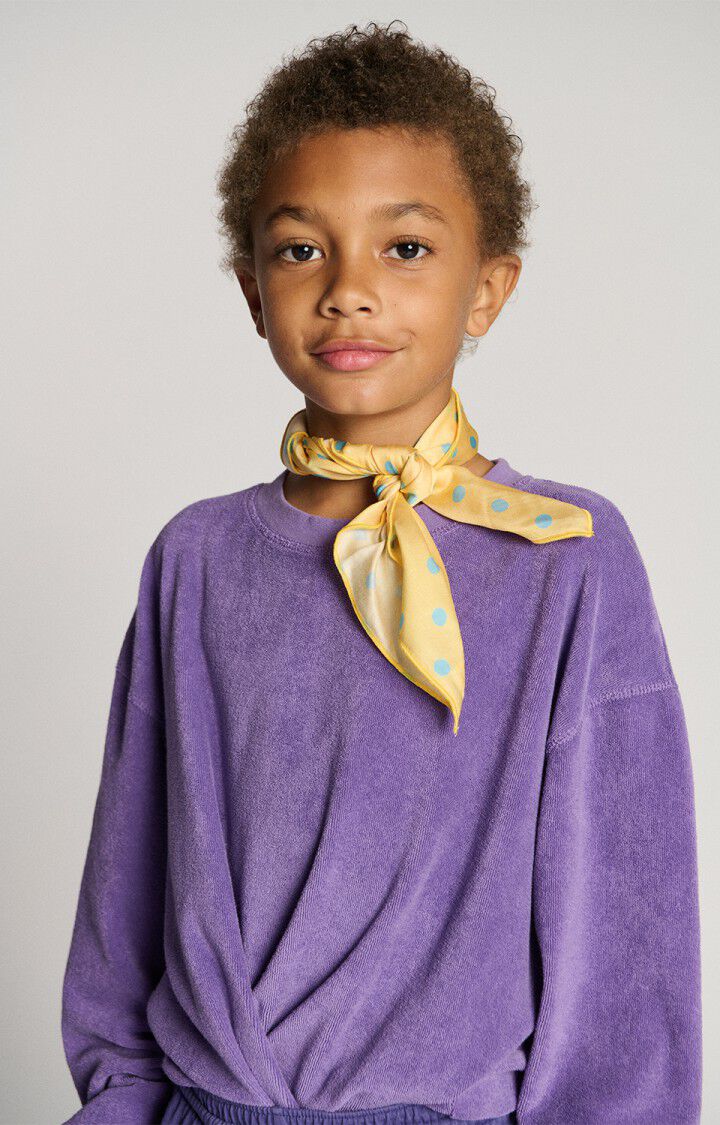 American Vintage Kids Sweatshirt fuxow purple