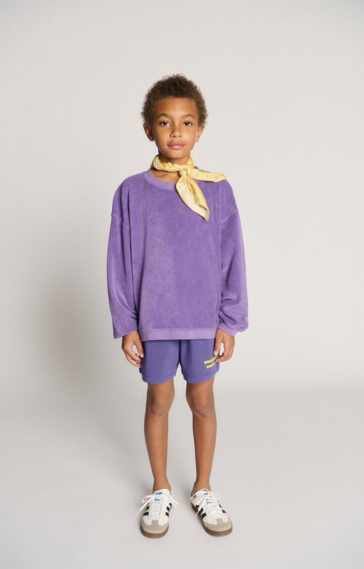 American Vintage Kids Sweatshirt fuxow purple